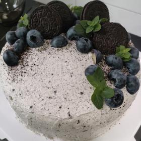 蓝莓奥利奥生日蛋糕