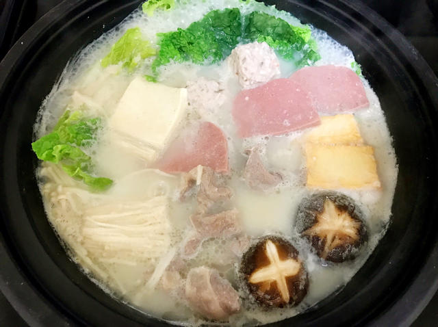 日式暖身豆乳锅
