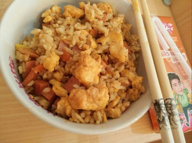 家常蛋炒饭