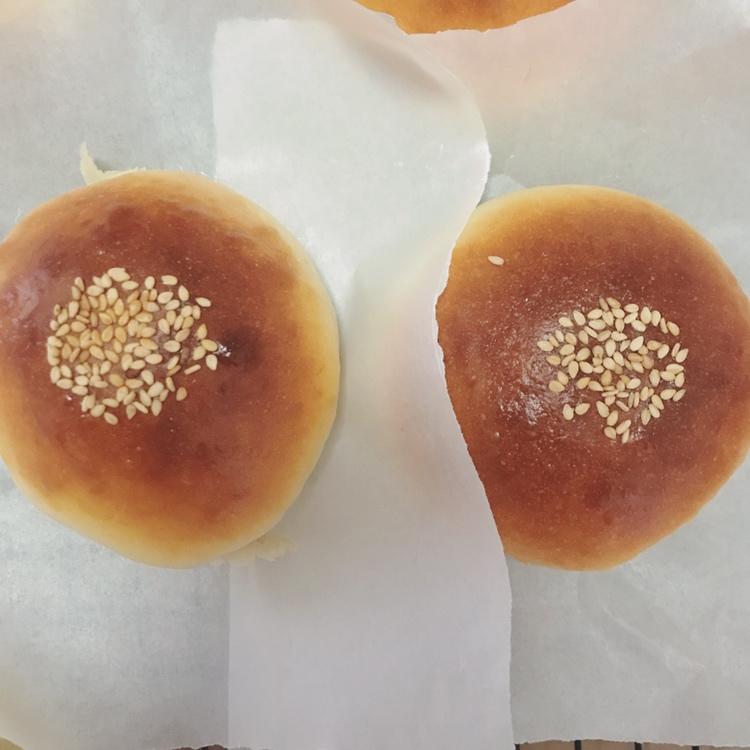 温柔的“中种奶油红豆面包”