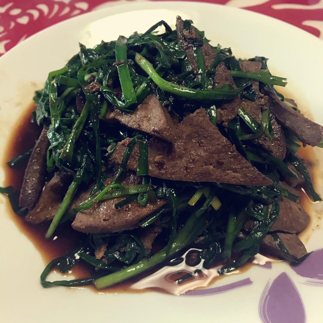 五郎的韭菜猪肝