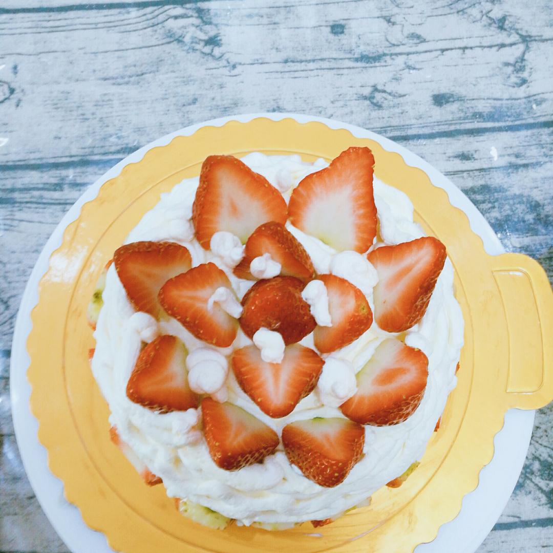 6寸戚风蛋糕零失败版