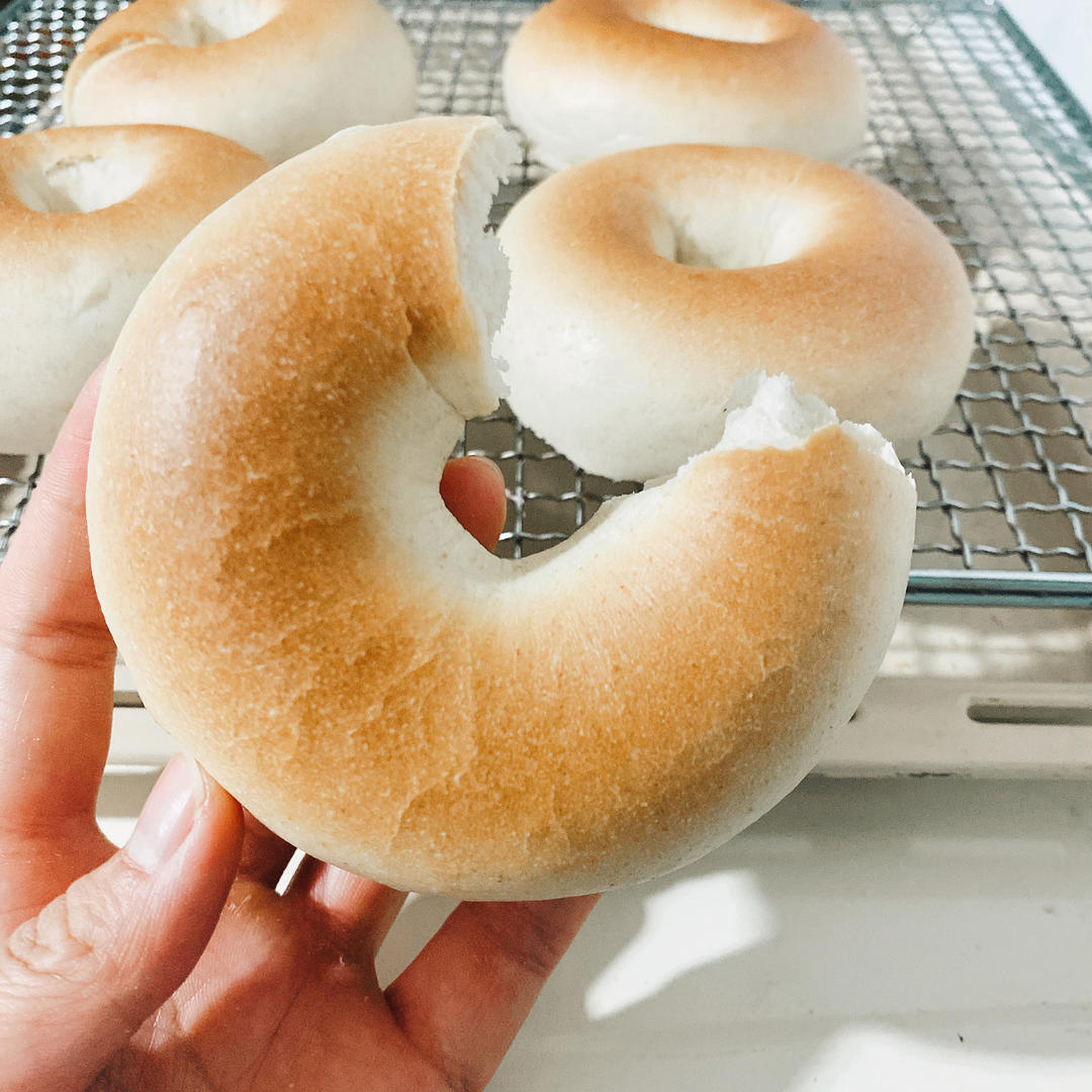 Q弹无糖无油全麦贝果