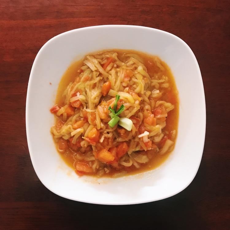 西红柿炒茄子【家乡味系列】