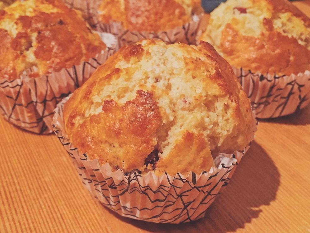 蔓越莓麦芬蛋糕