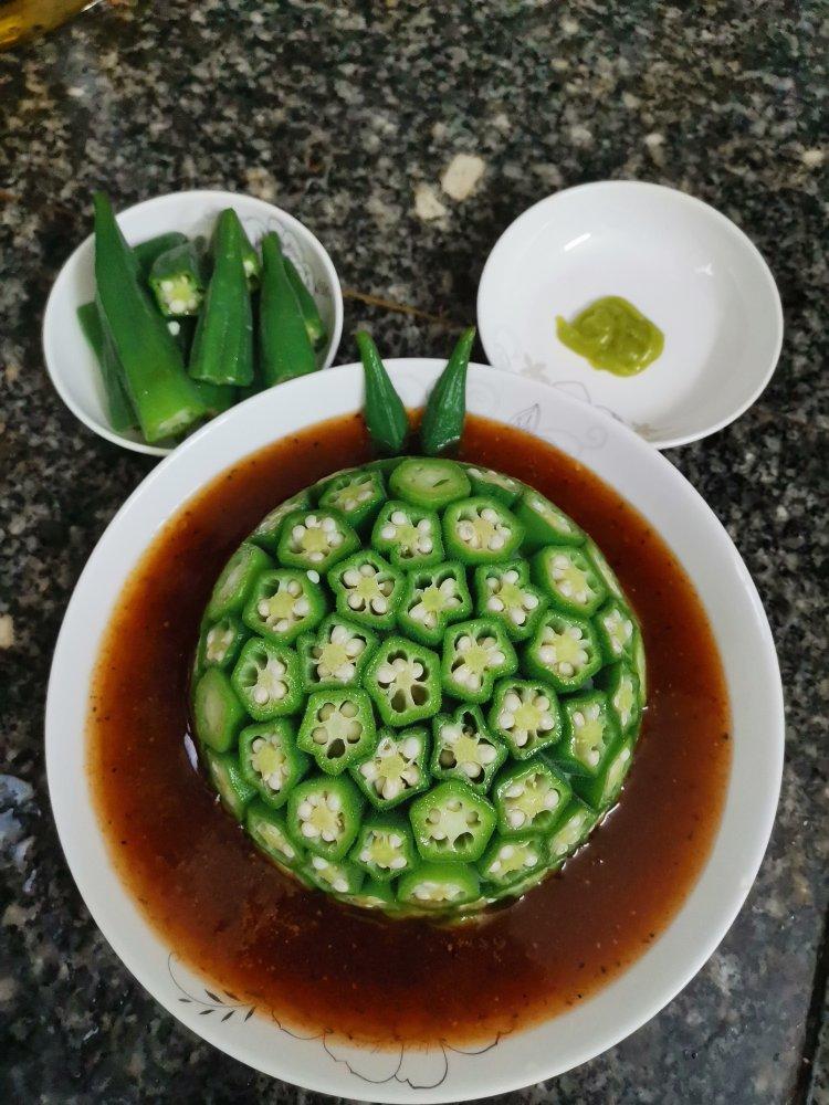 土豆泥秋葵