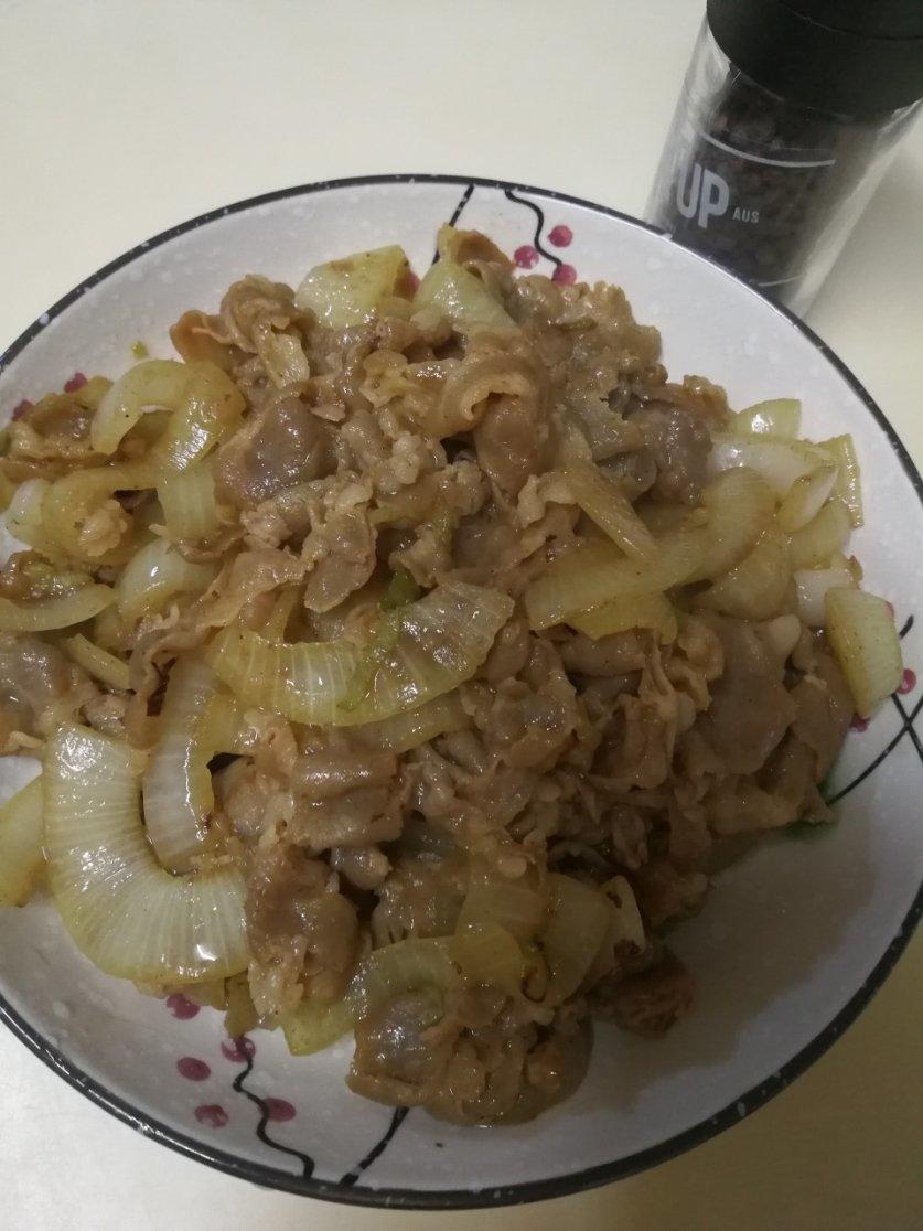 洋葱孜然羊肉片