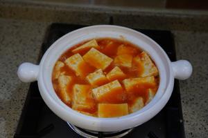 像蒸蛋一样嫩的西红柿包浆豆腐的做法 步骤3