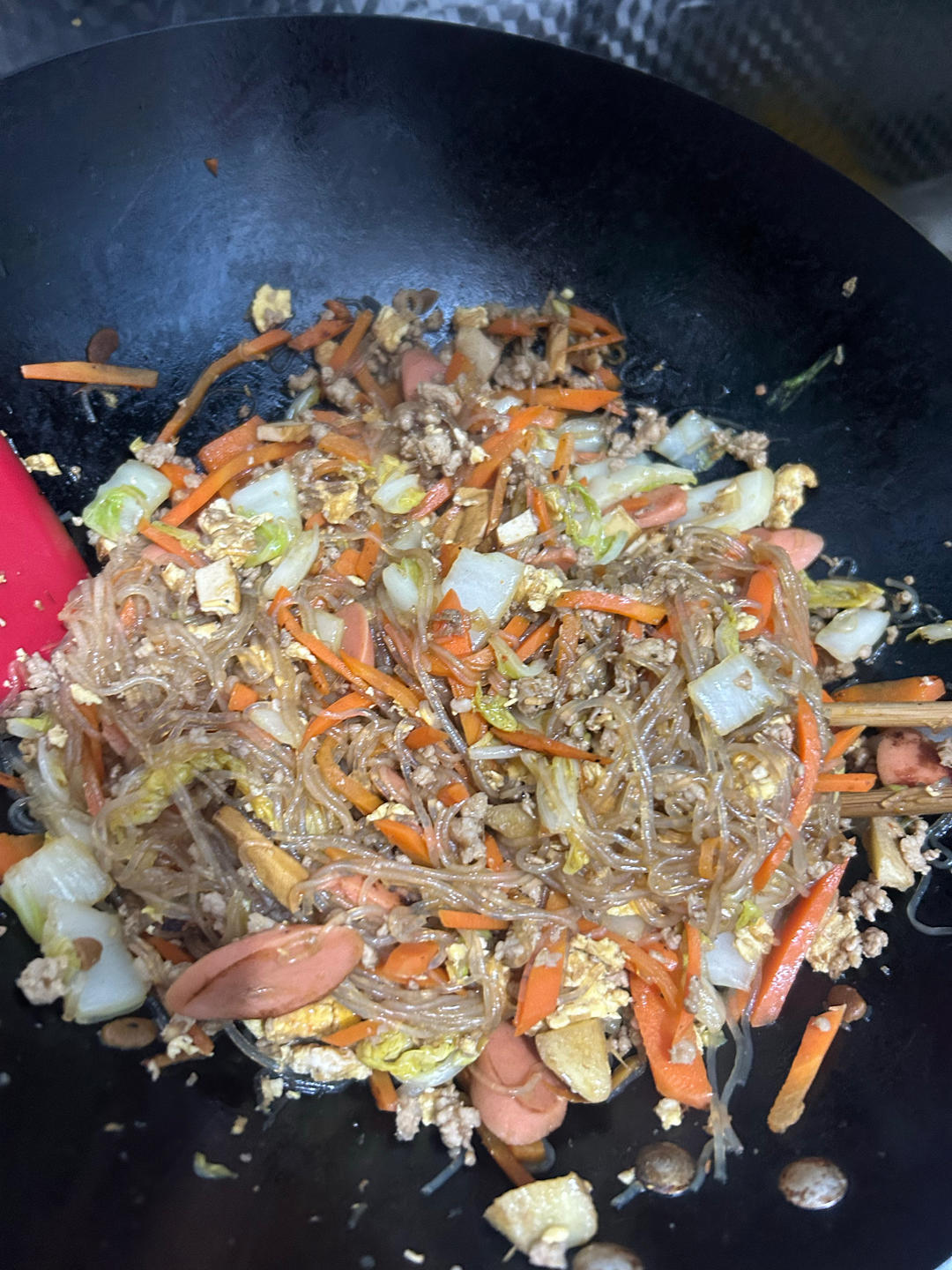 蚂蚁上树(肉末炒粉丝)超下饭‼️十分钟搞定