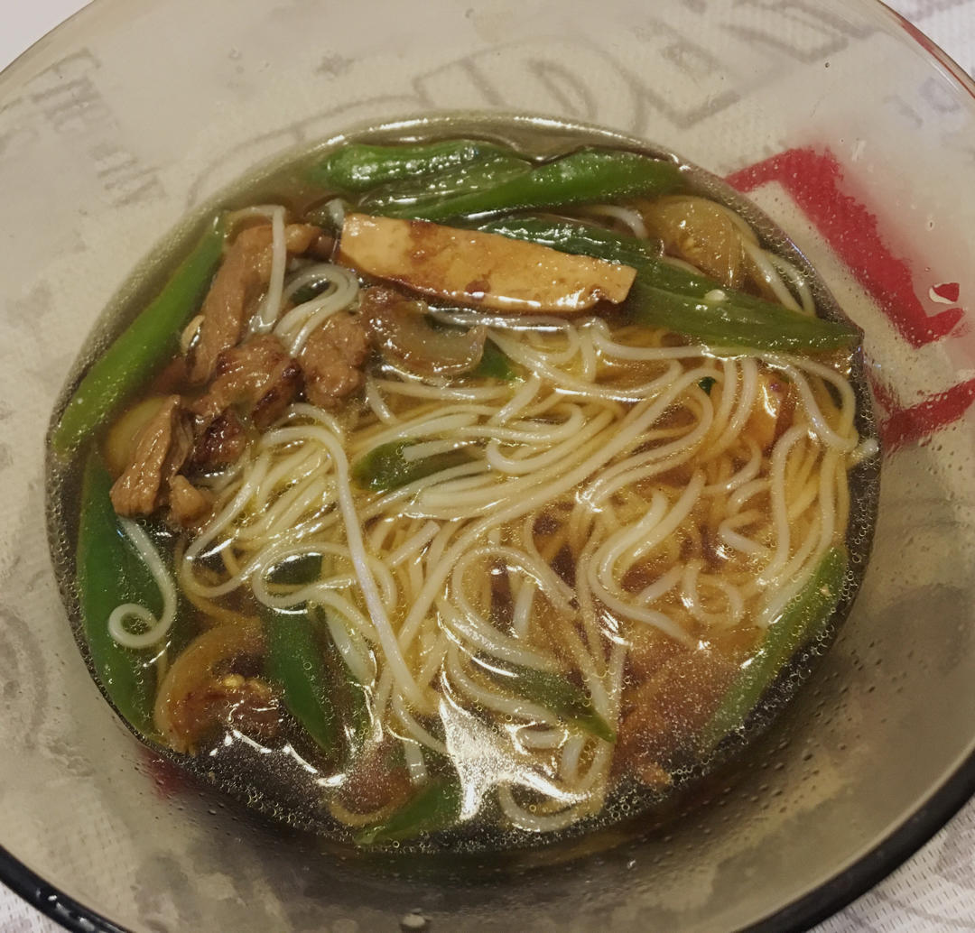 十分钟搞定的热汤面