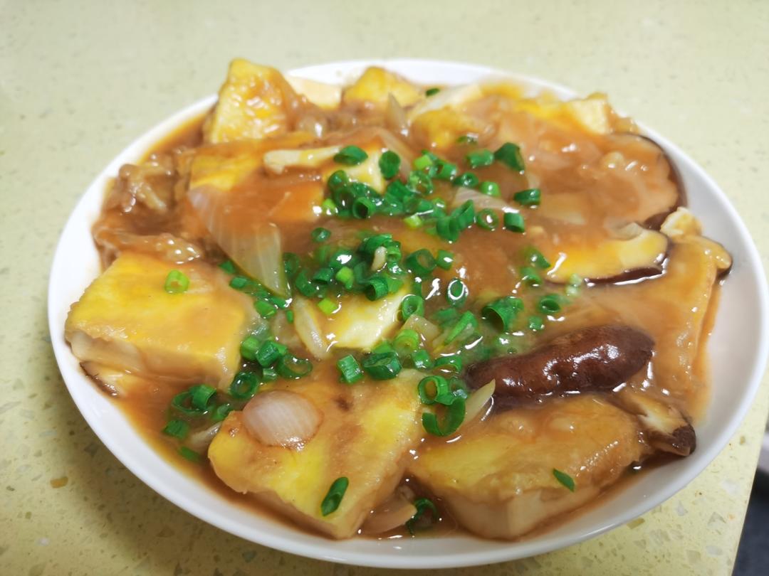 超级嫩鸡蛋包豆腐