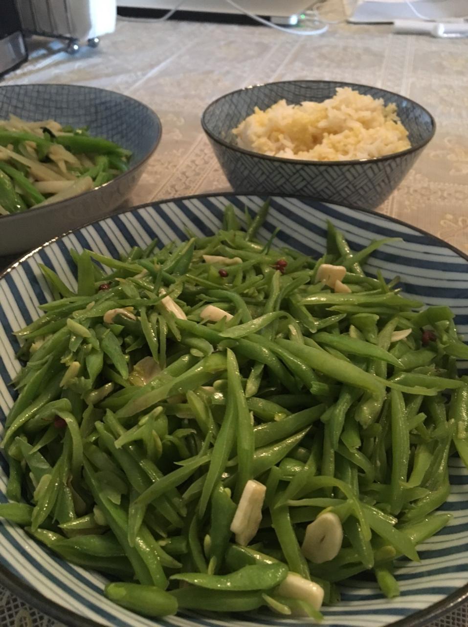 清炒扁豆丝