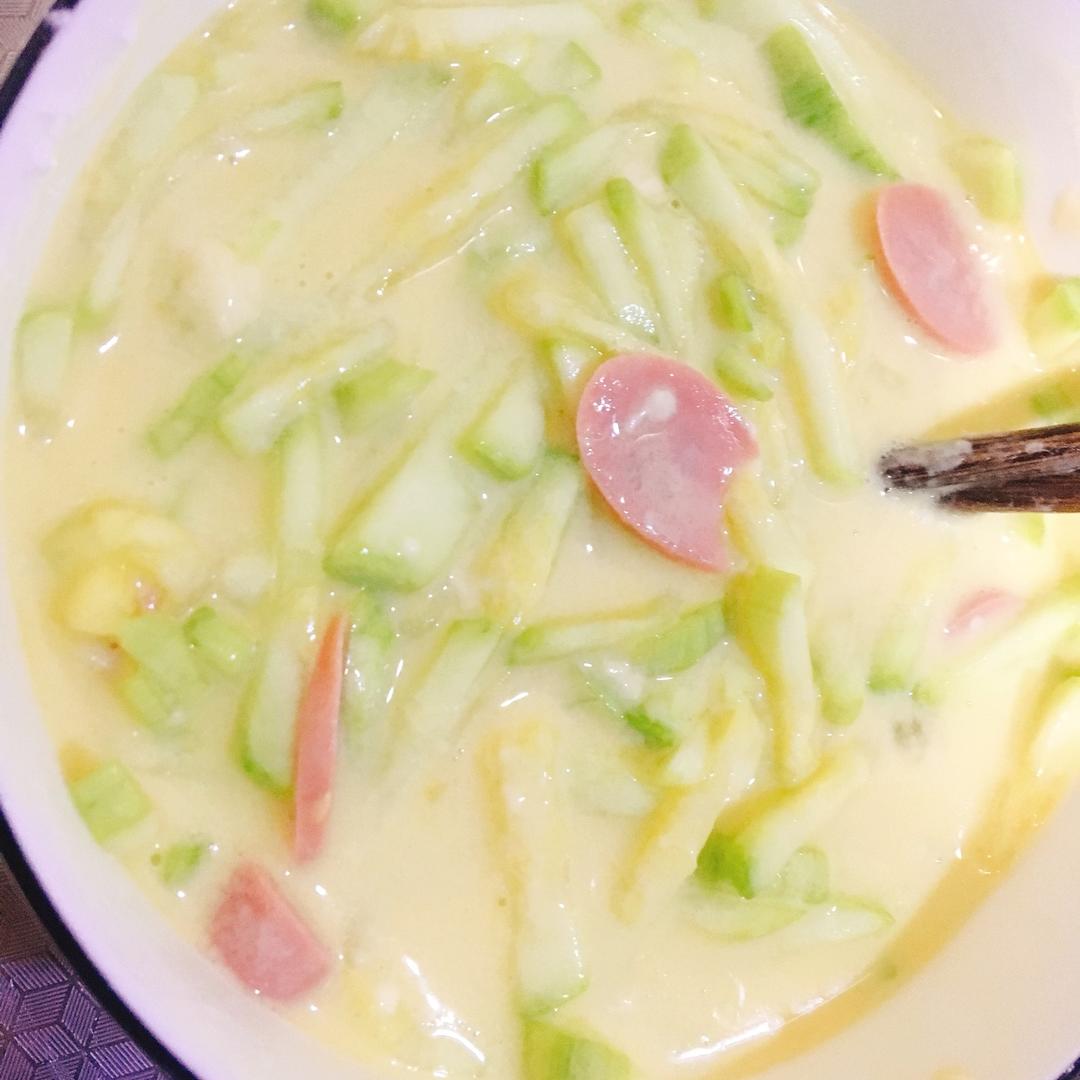 西葫芦鸡蛋饼