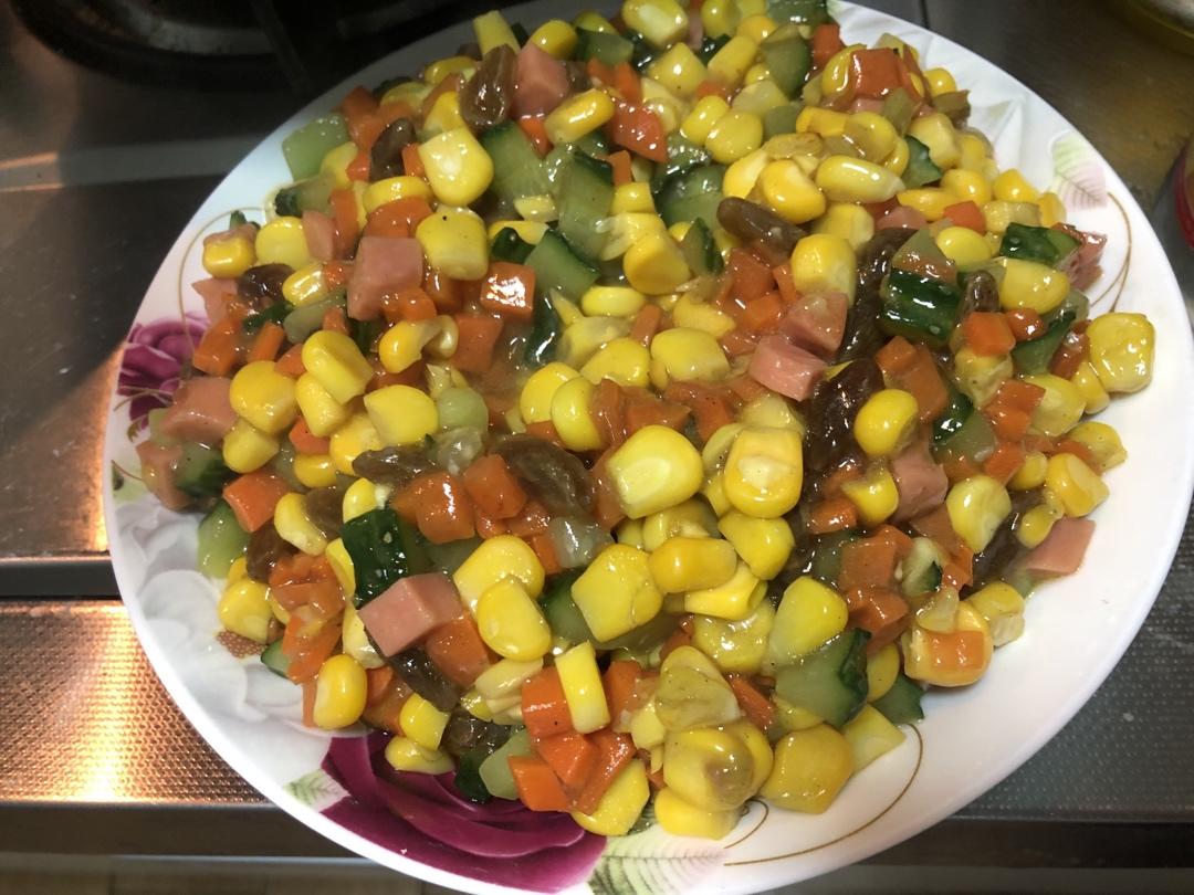 葡萄干什锦玉米粒