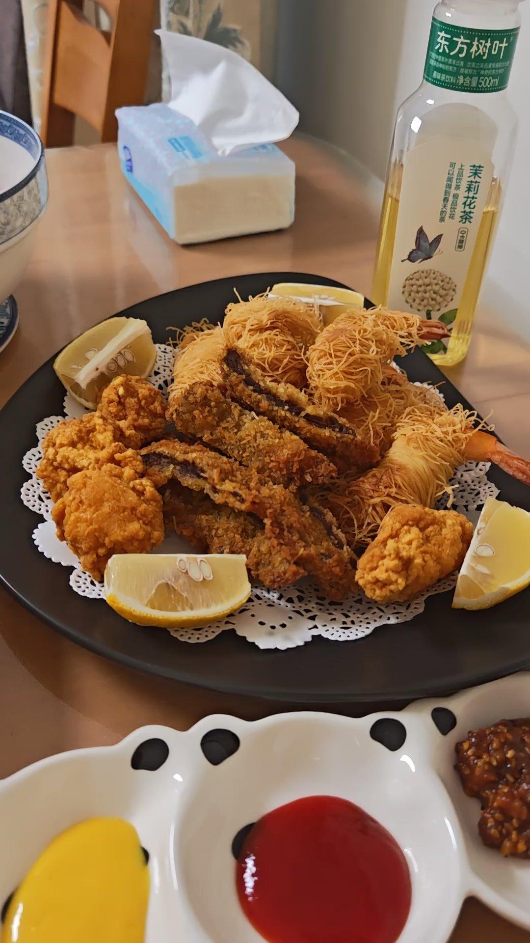 中餐厅千丝万缕虾