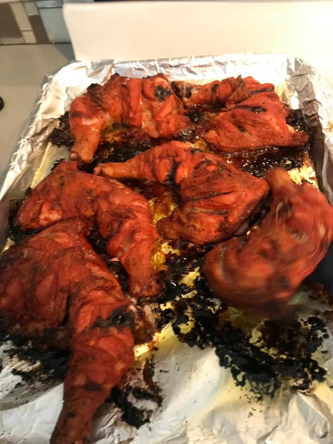 印度鸡🦵腿 Tandoori Chiken的做法 步骤6