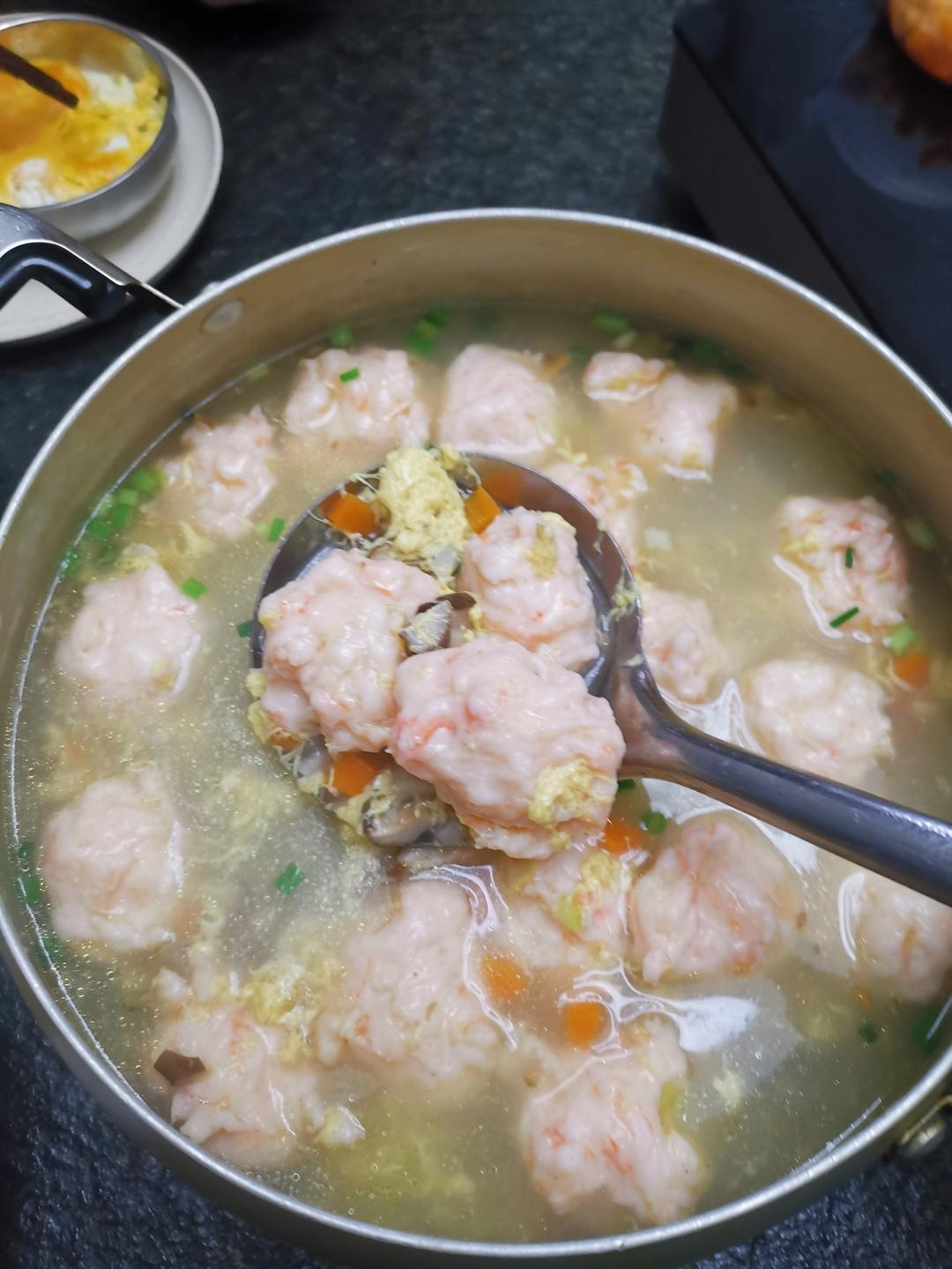 紫菜虾滑汤