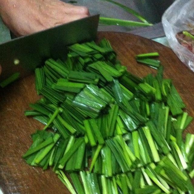 韭菜虾炒蛋的做法 步骤4