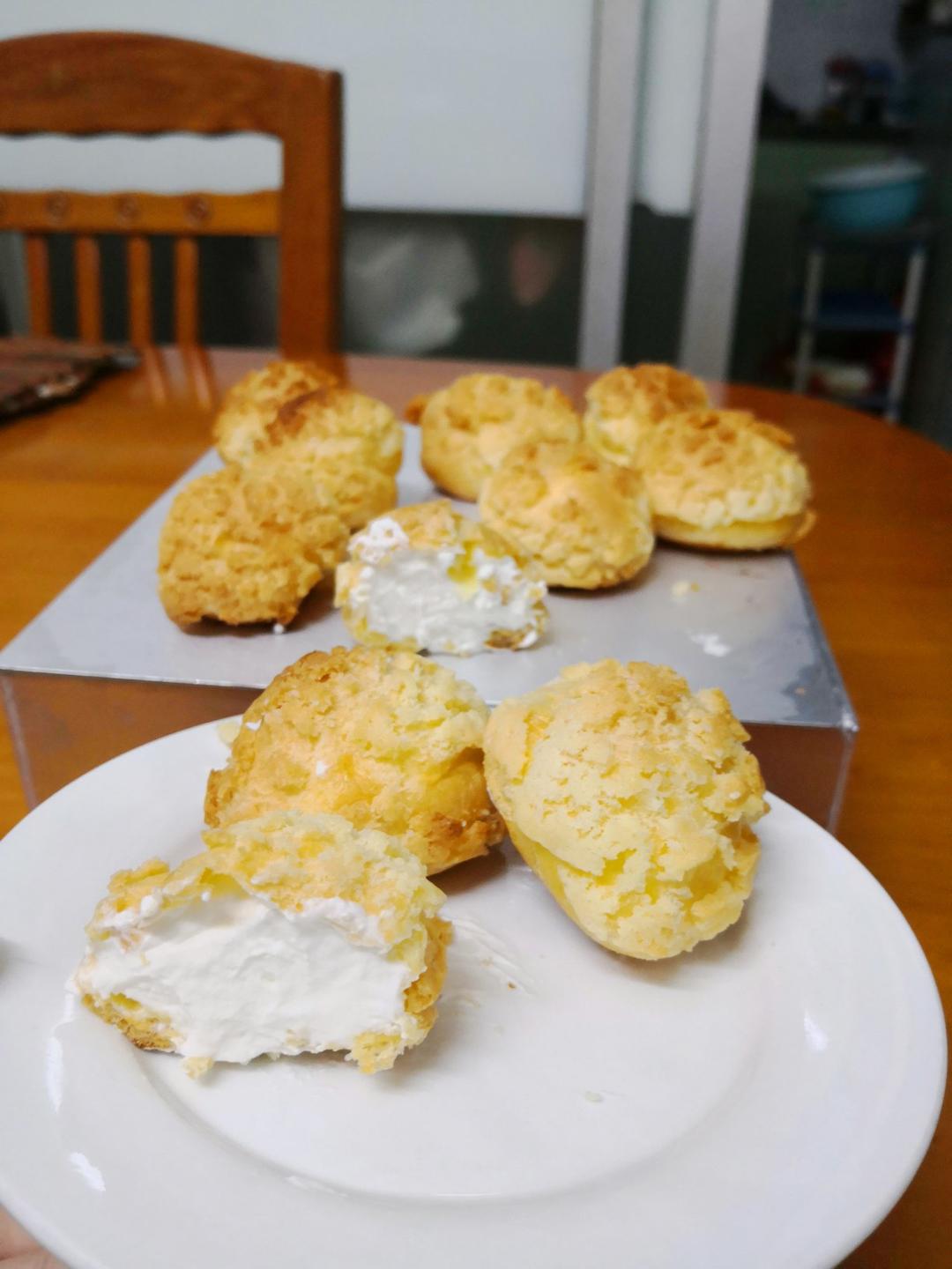 十分美味的酥皮泡芙