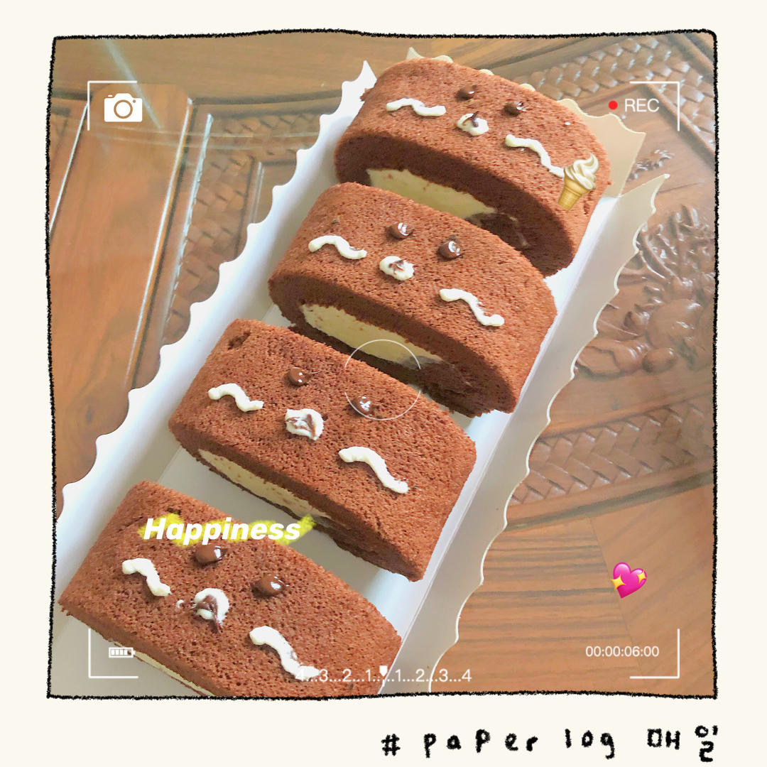 超浓郁卷不裂的巧克力蛋糕卷