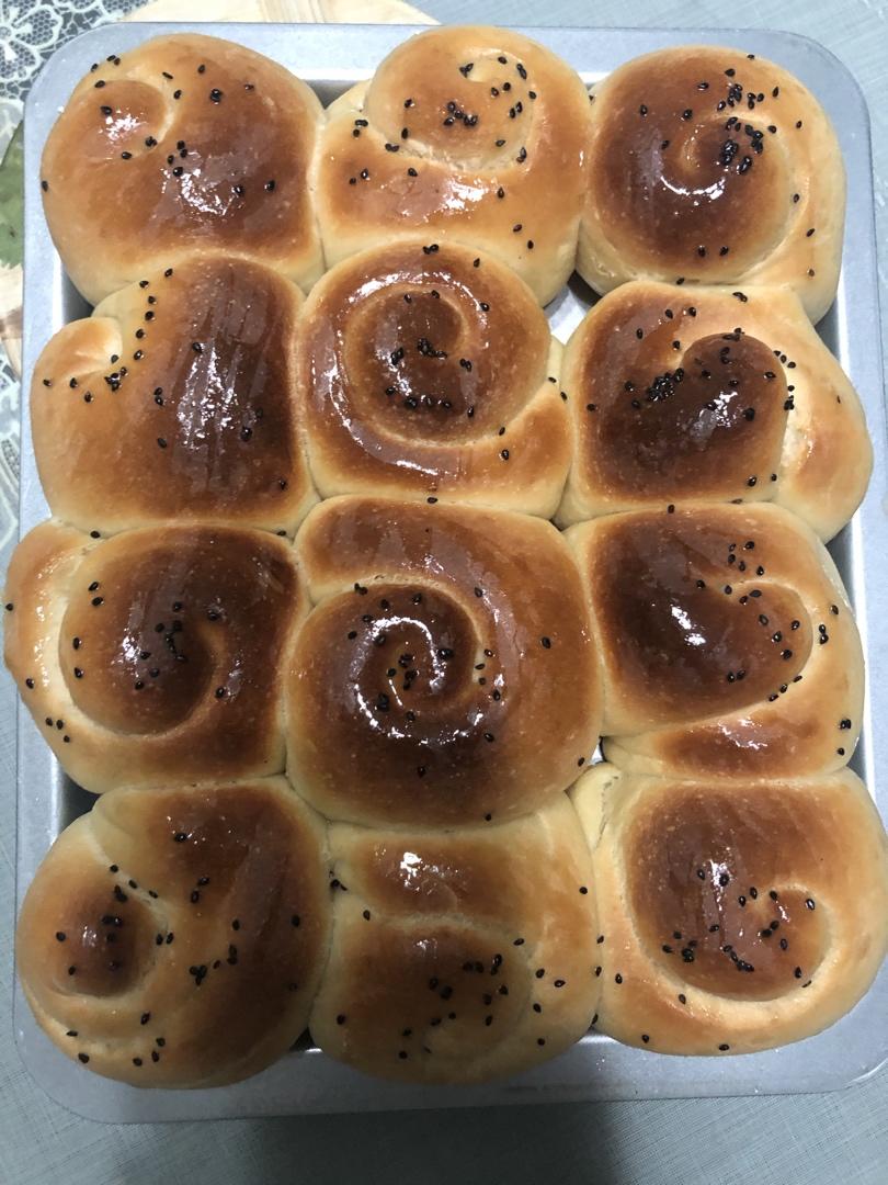 脆底蜂蜜小面包