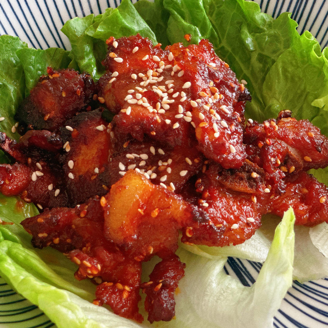 韩式辣酱烤五花肉(空气炸锅版)