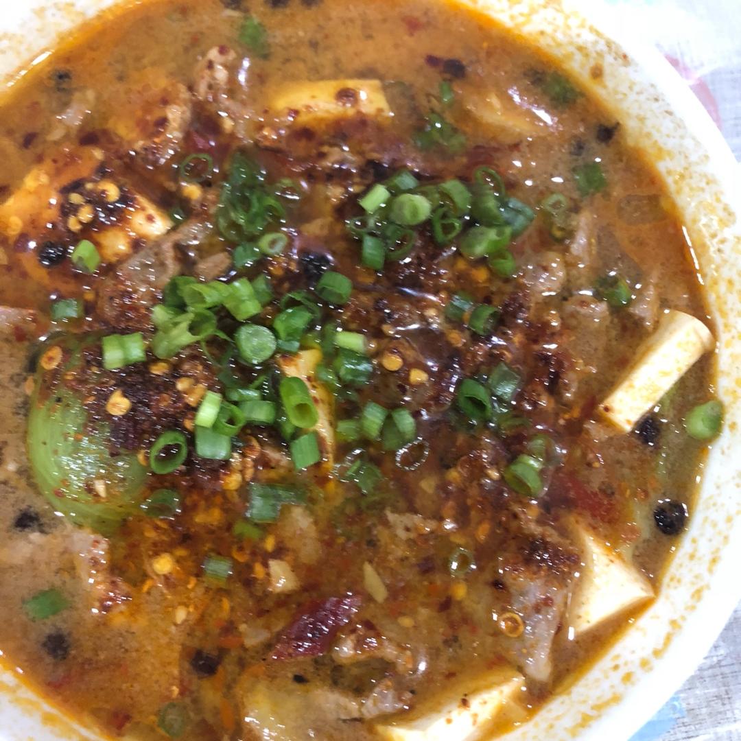 水煮牛肉