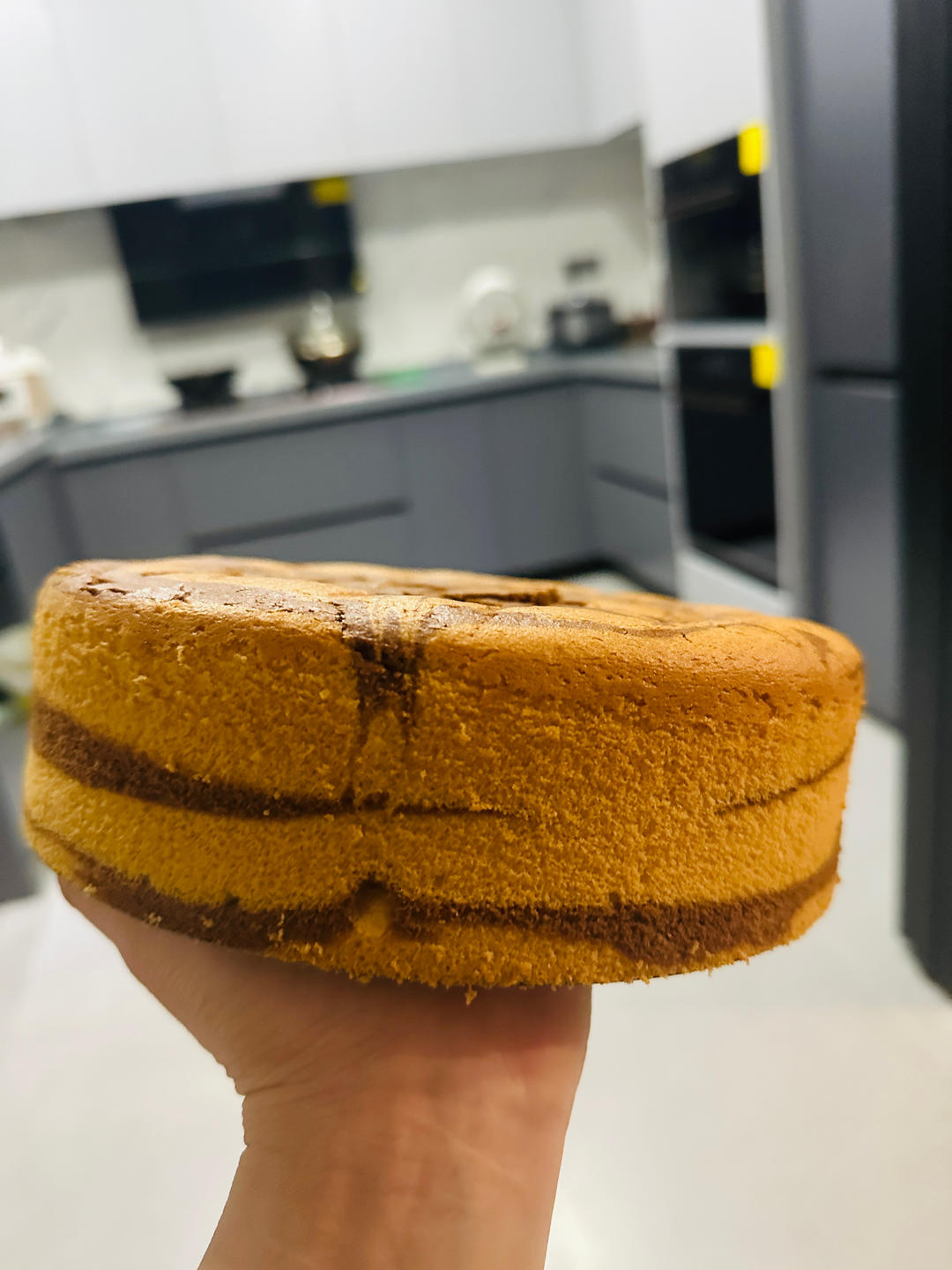 斑马纹戚风蛋糕