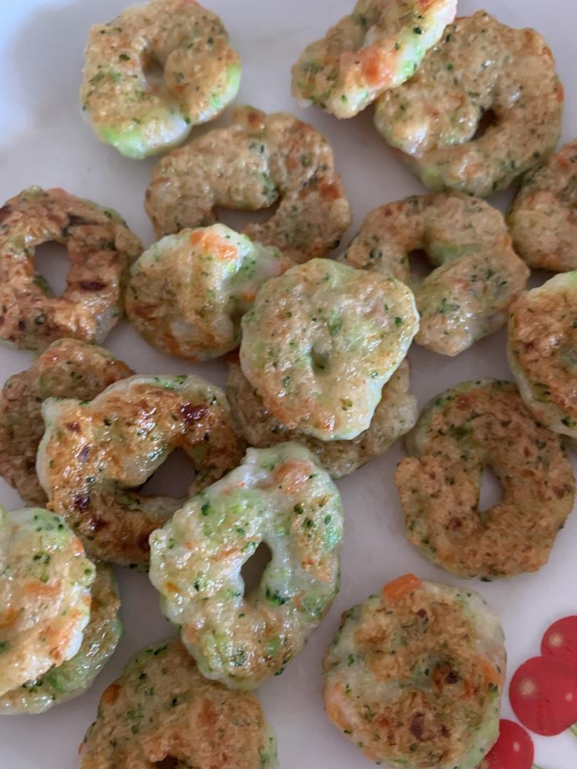 宝宝辅食：时蔬鲜虾圈🔥营养美味宝宝超爱吃！补钙