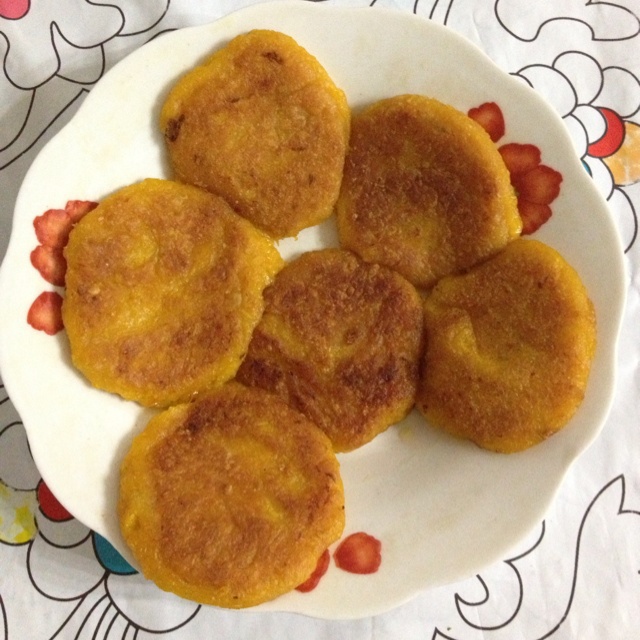 糯米南瓜饼