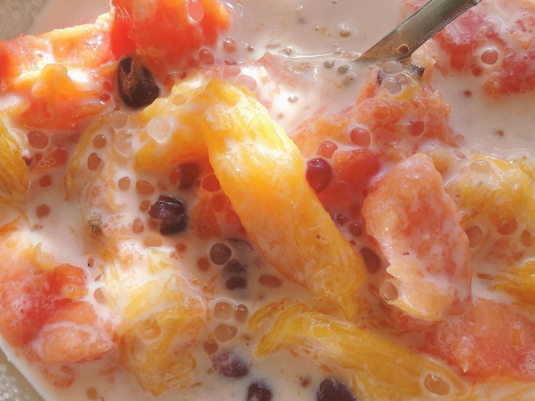 木瓜椰汁西米露