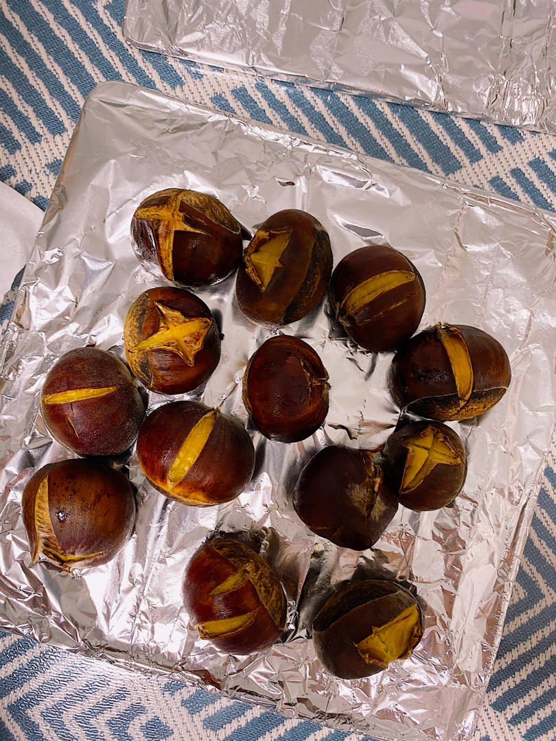 ‼️香甜软糯‼️轻松好剥㊙️烤箱版糖炒栗子