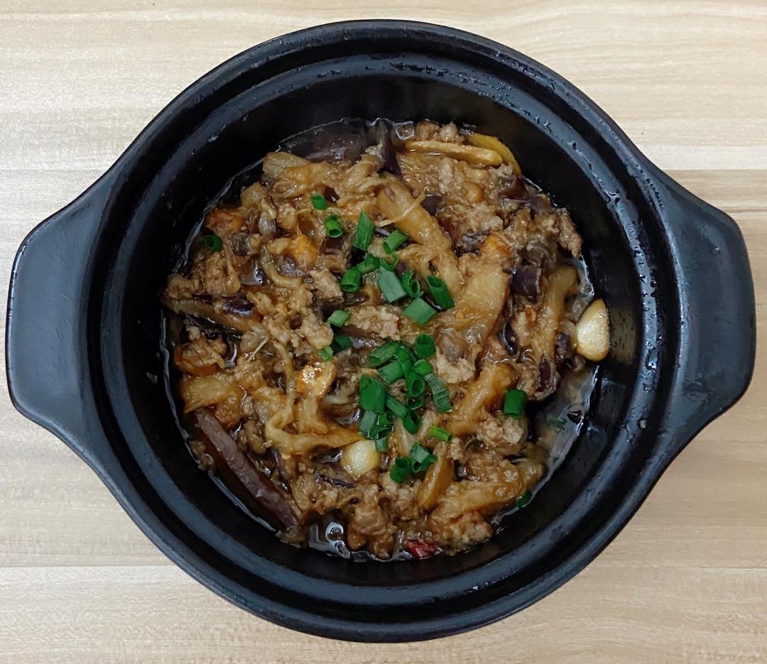 咸鱼茄子煲