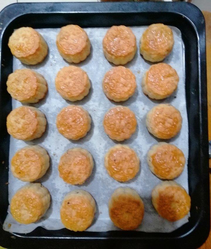 北方传统老式月饼（不加转化糖浆版本）