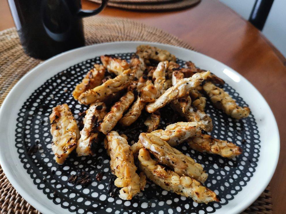 印尼炸天贝（Tempeh）