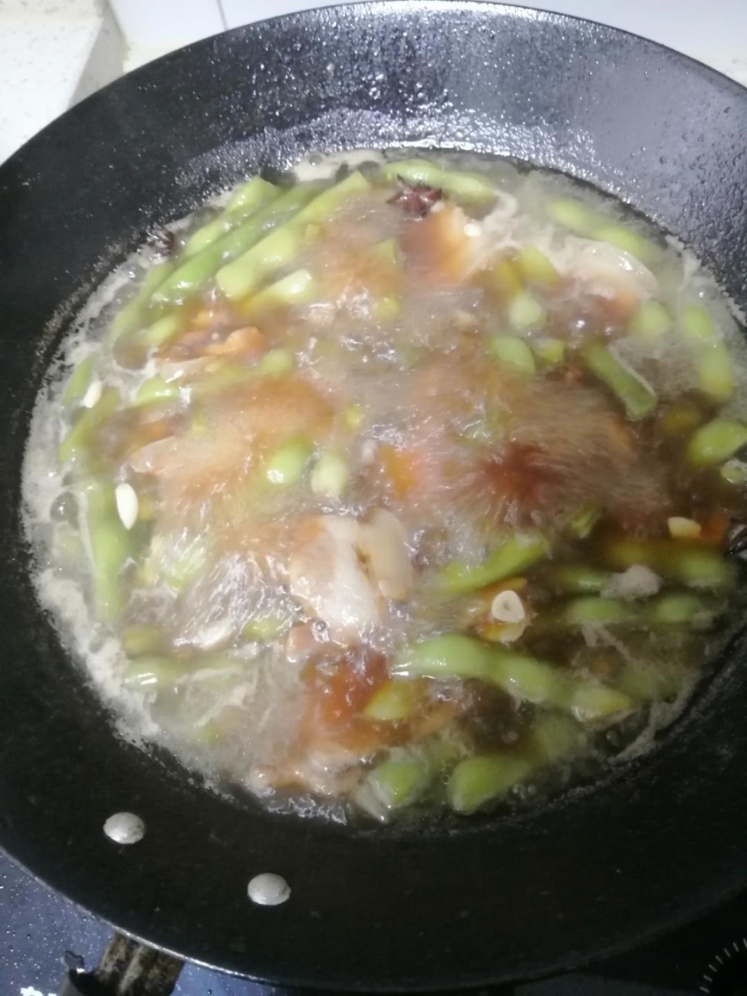 豆角焖面