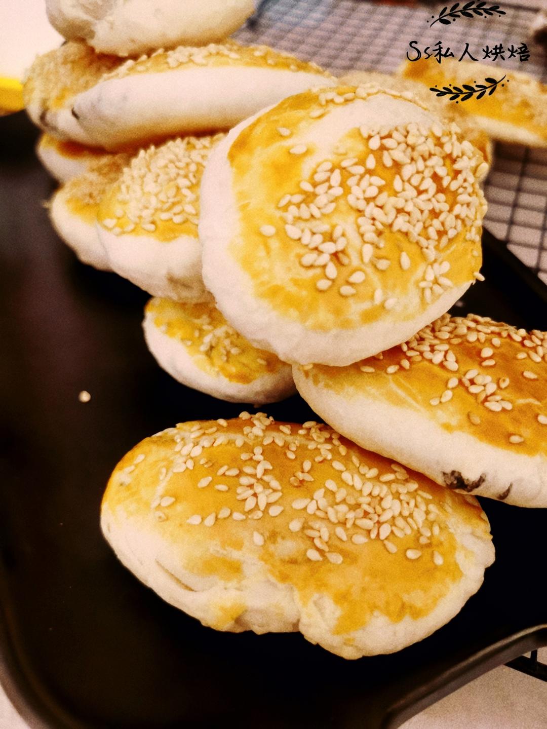 芝麻椒盐牛舌饼（北京小吃）