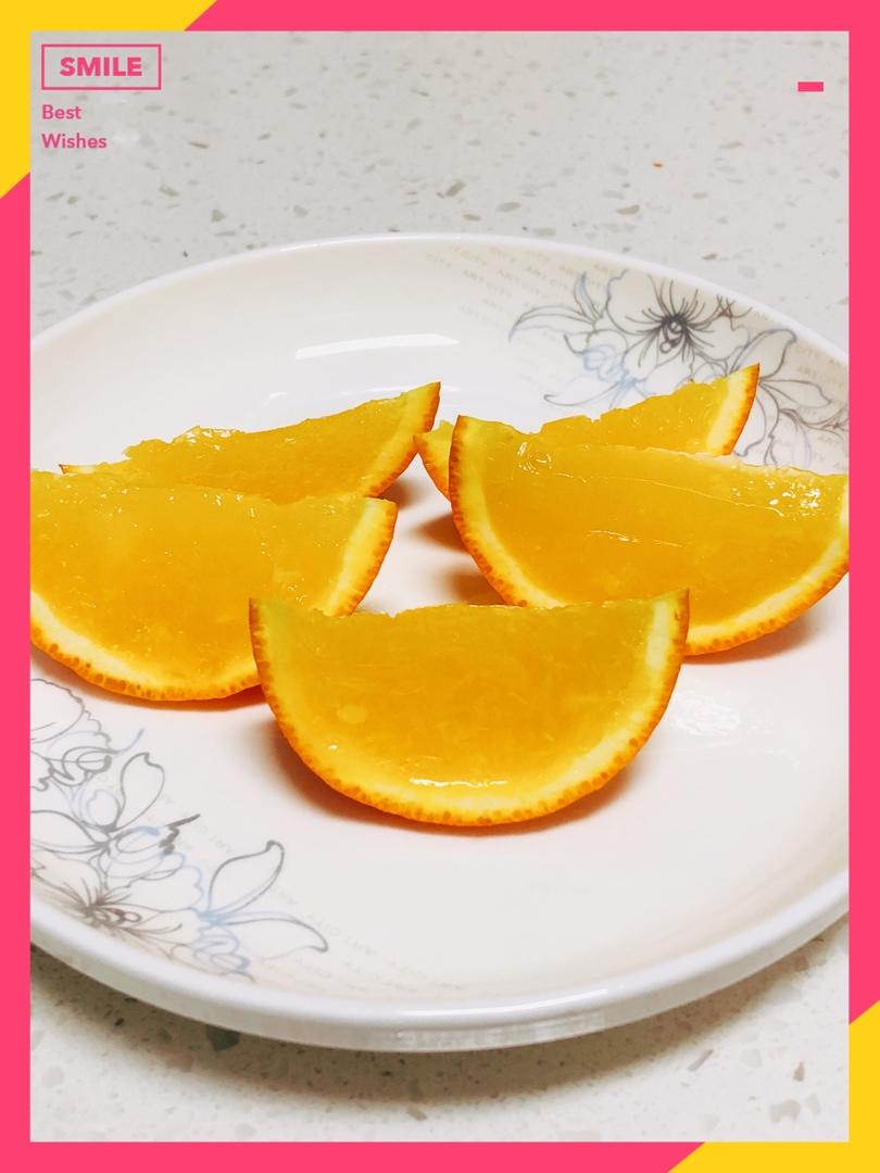 香橙果冻