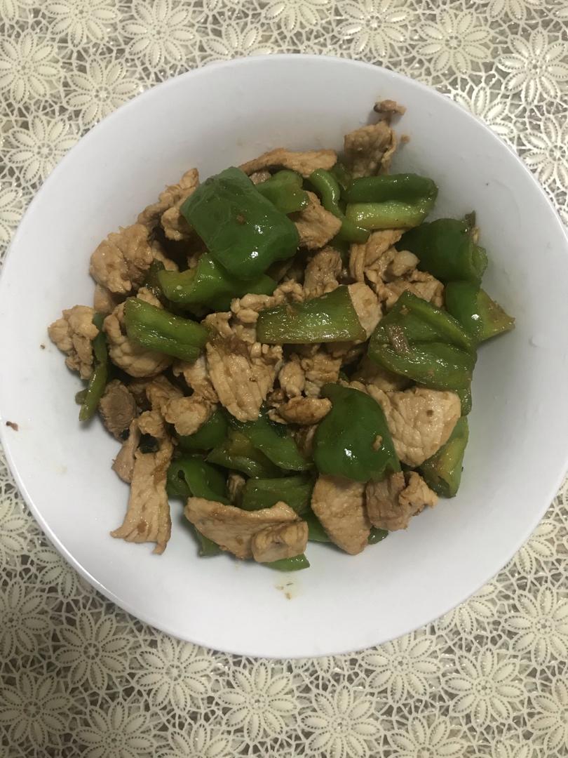 不腻味的爆炒青椒炒肉🌶