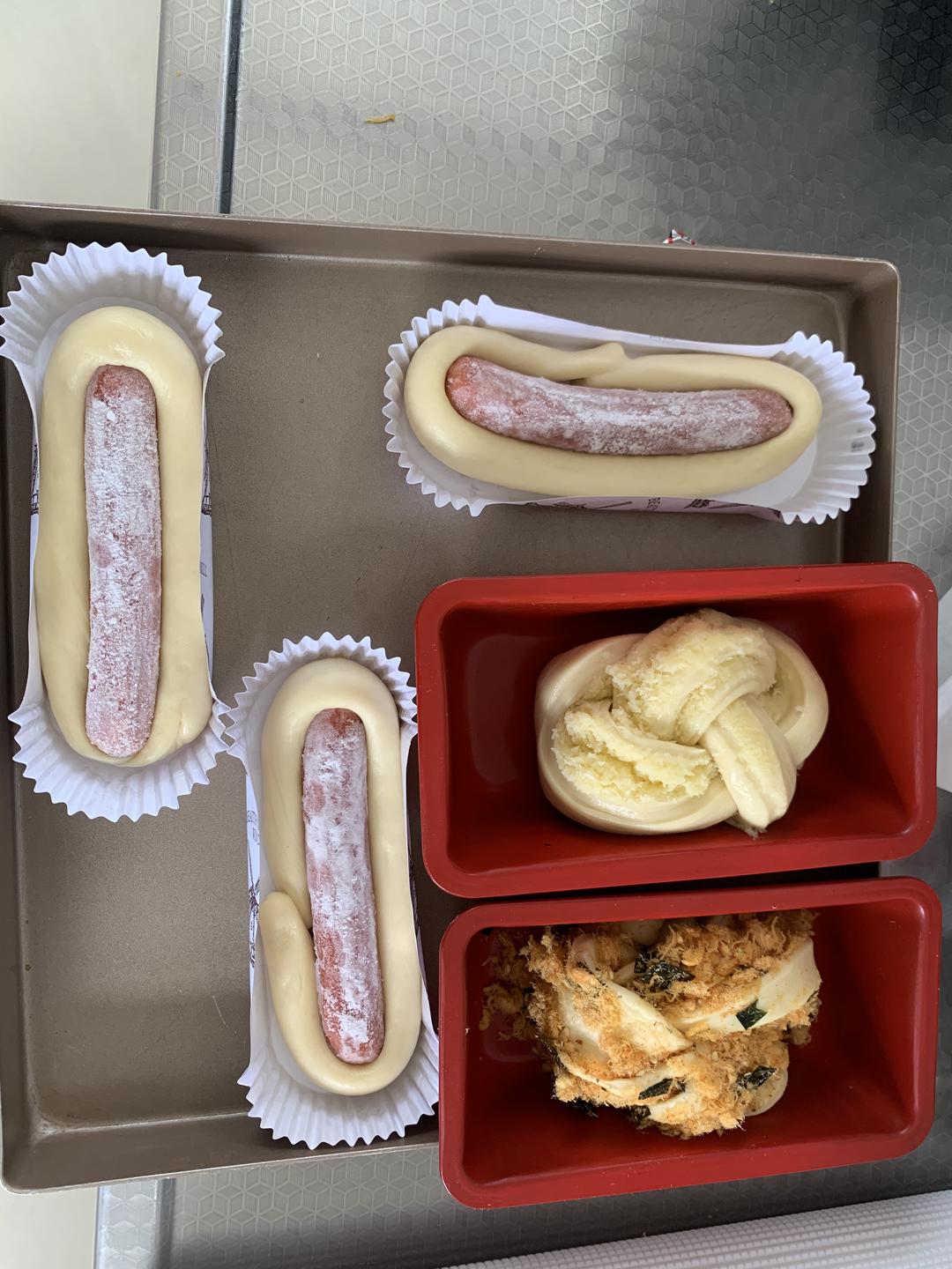 纯奶手撕吐司的做法 步骤1