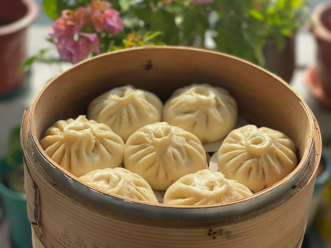 鲜肉包(‼️超嫩肉馅 松软多汁 免打水㊙️详细版)