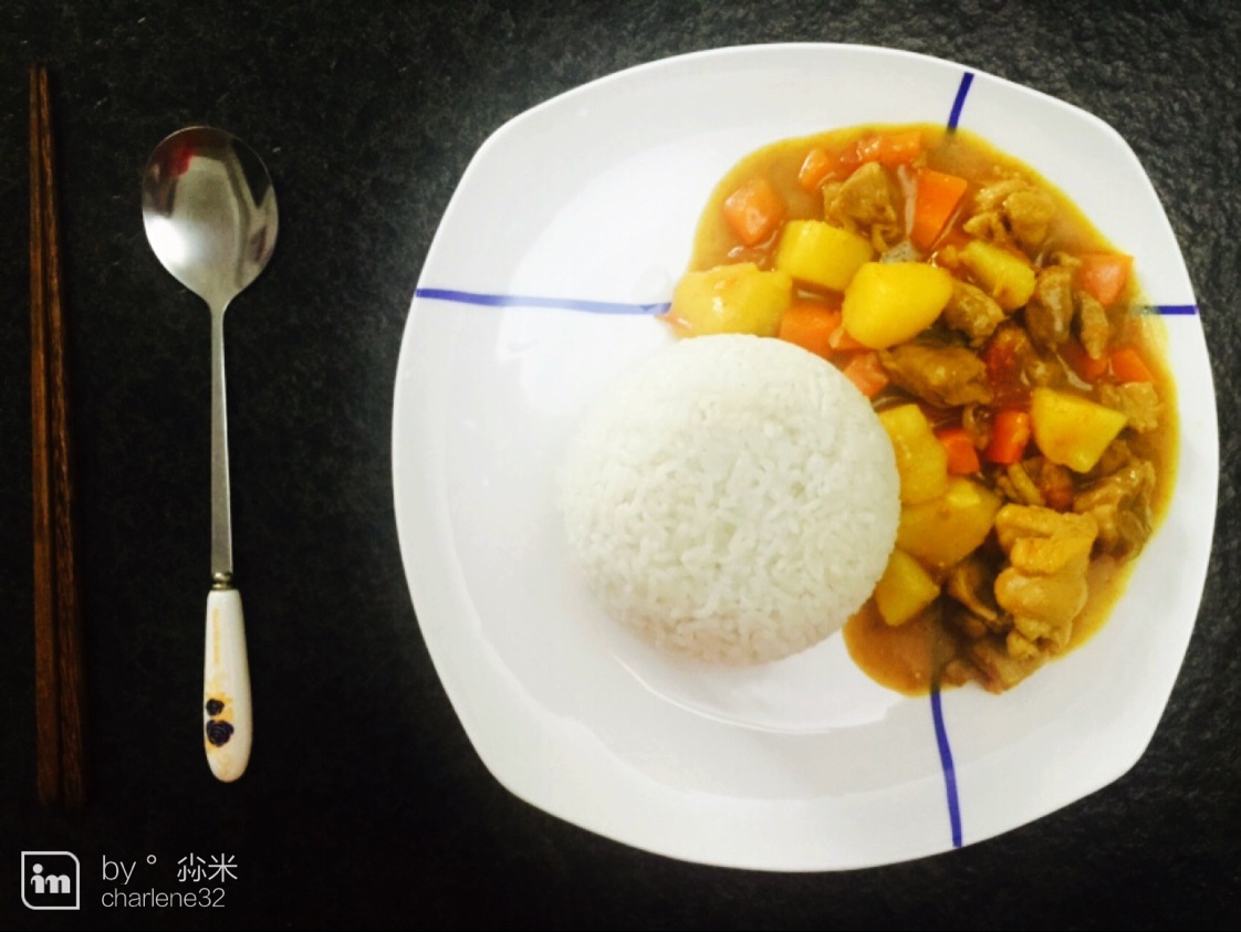 咖喱土豆饭