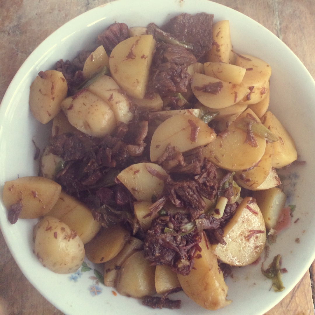 土豆烧牛肉