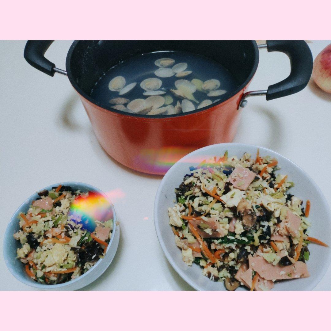 创意减脂餐：减脂花菜炒饭