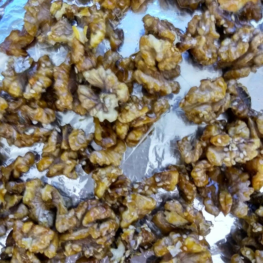 【琥珀核桃仁】冰糖无油不粘手