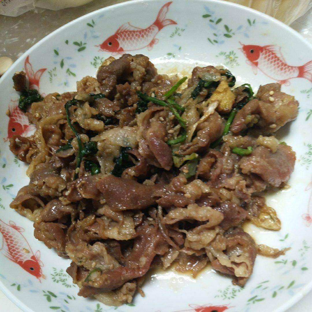 孜然羊肉片