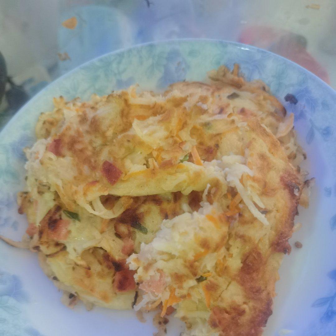 两步搞定土豆饼