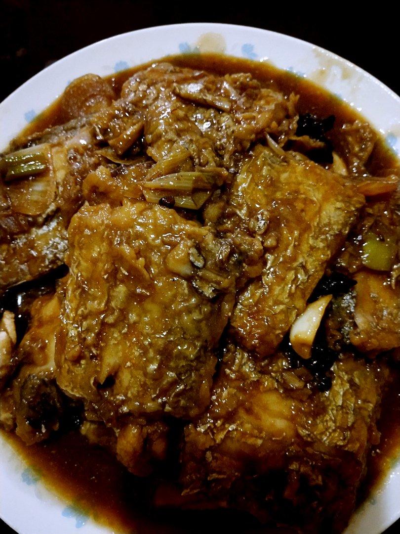 叶子内衣小店做的炖带鱼