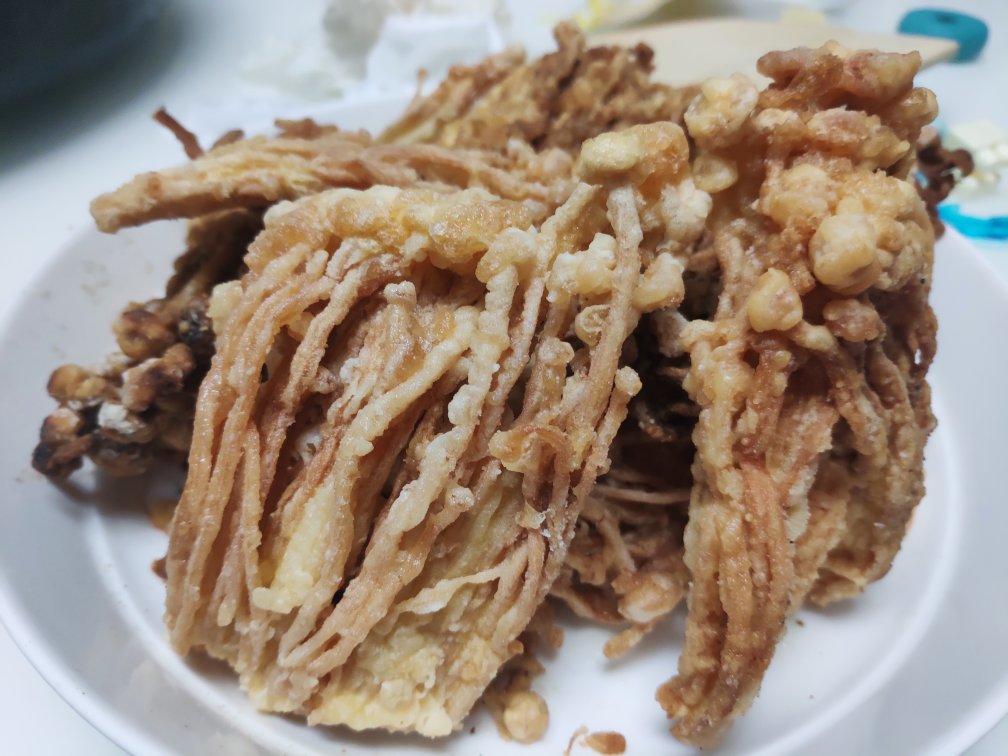 油炸椒盐金针菇