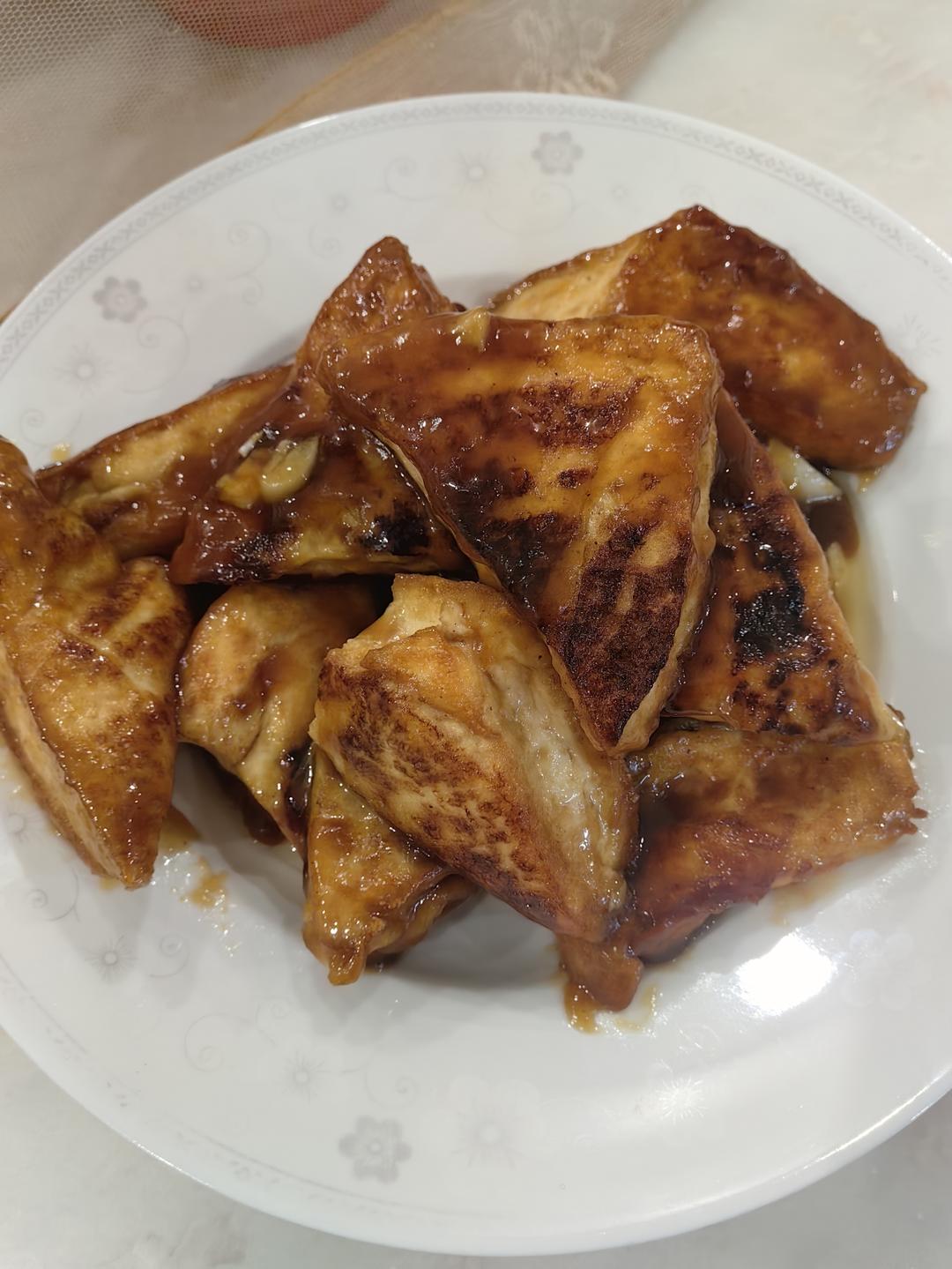 无敌好吃的香煎豆腐